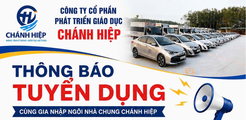 TUYỂN DỤNG CHÁNH HIỆP - THÁNG 6